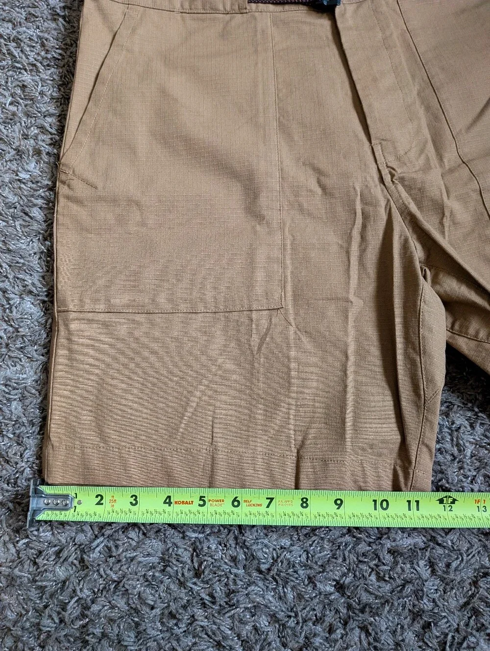 NWT Nike SB Skateboarding Brown Belted Cotton Ripstop 8